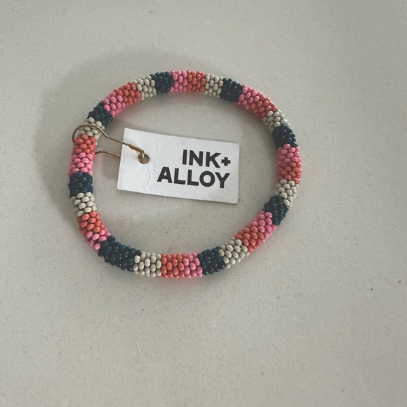 NWT Ink + Alloy Marcy Slide and Stack Beaded Bohemian Bracelet - Picture 1 of 1